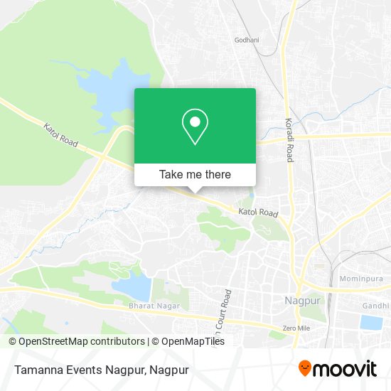 Tamanna Events Nagpur map