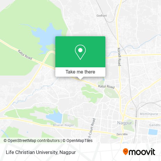 Life Christian University map