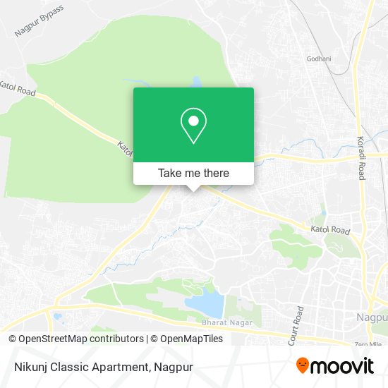 Nikunj Classic Apartment map