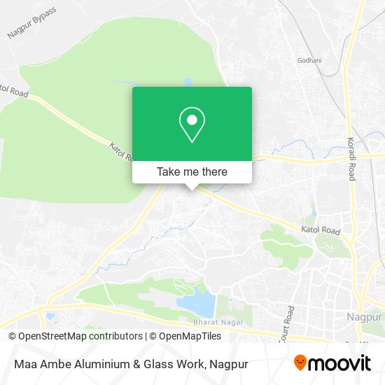 Maa Ambe Aluminium & Glass Work map