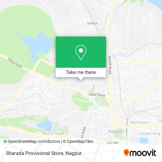 Sharada Provisional Store map