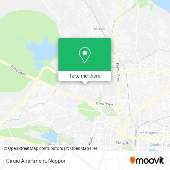 Giraja Apartment map