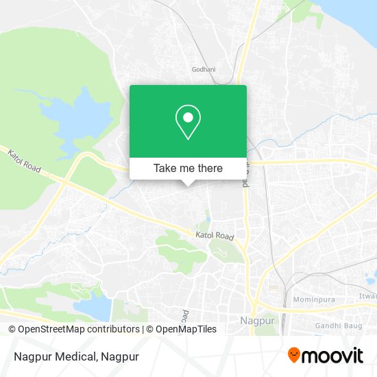 Nagpur Medical map