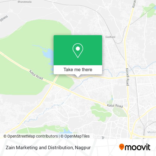 Zain Marketing and Distribution map