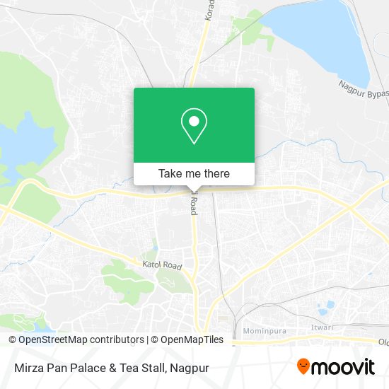 Mirza Pan Palace & Tea Stall map