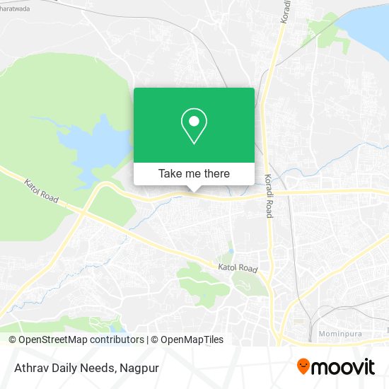 Athrav Daily Needs map