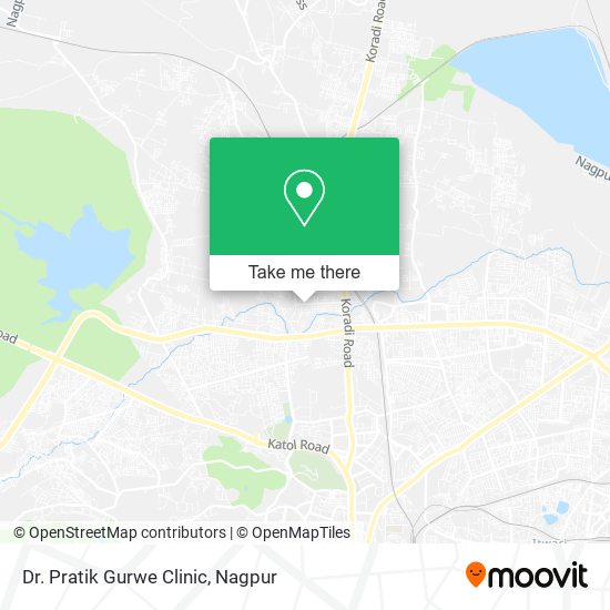 Dr. Pratik Gurwe Clinic map