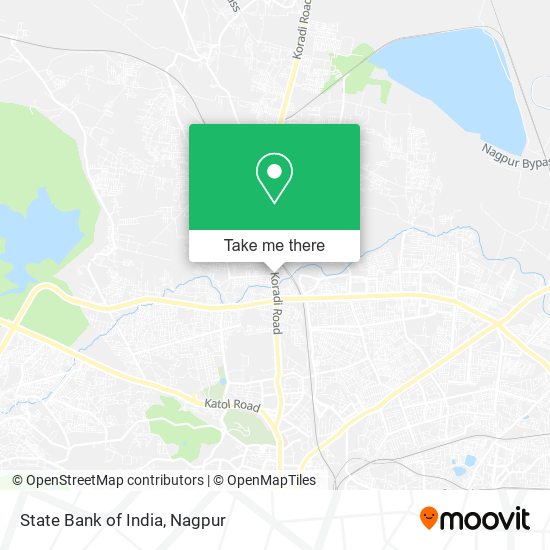 State Bank of India map