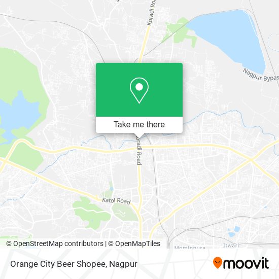 Orange City Beer Shopee map