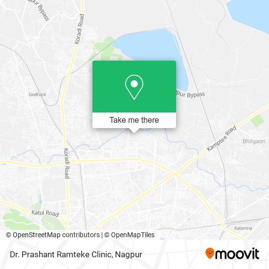 Dr. Prashant Ramteke Clinic map