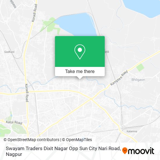 Swayam Traders Dixit Nagar Opp Sun City Nari Road map