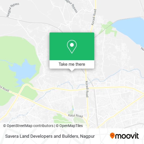 Savera Land Developers and Builders map