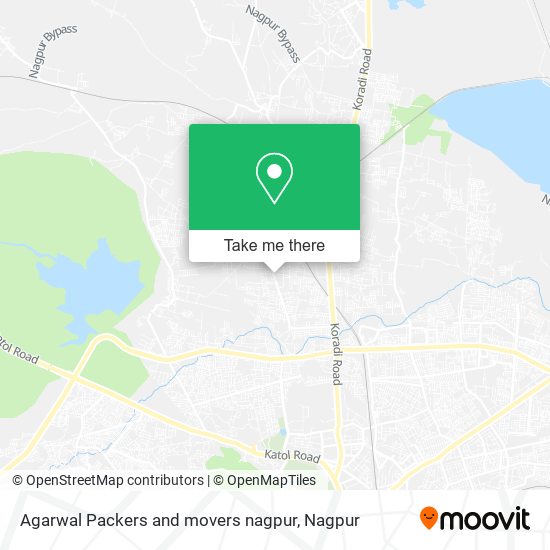 Agarwal Packers and movers nagpur map