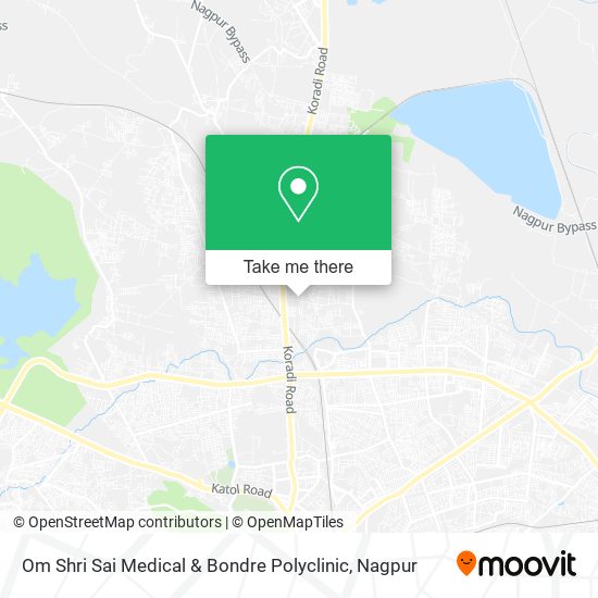 Om Shri Sai Medical & Bondre Polyclinic map