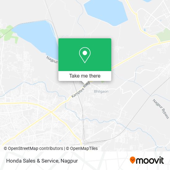 Honda Sales & Service map