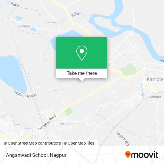 Anganwadi School map