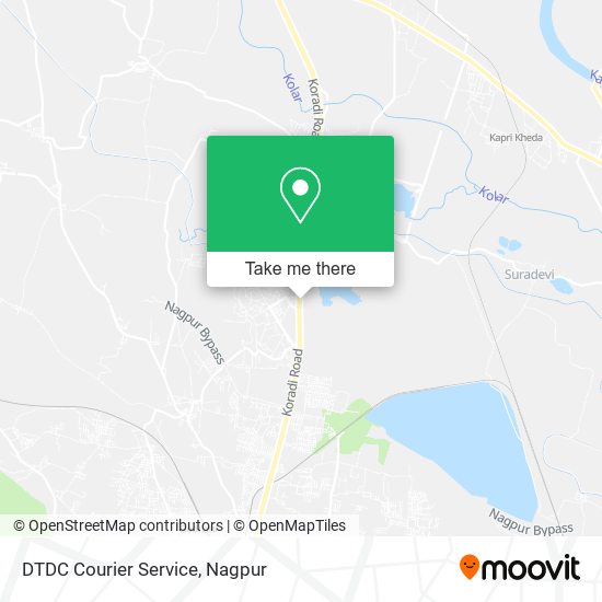 DTDC Courier Service map