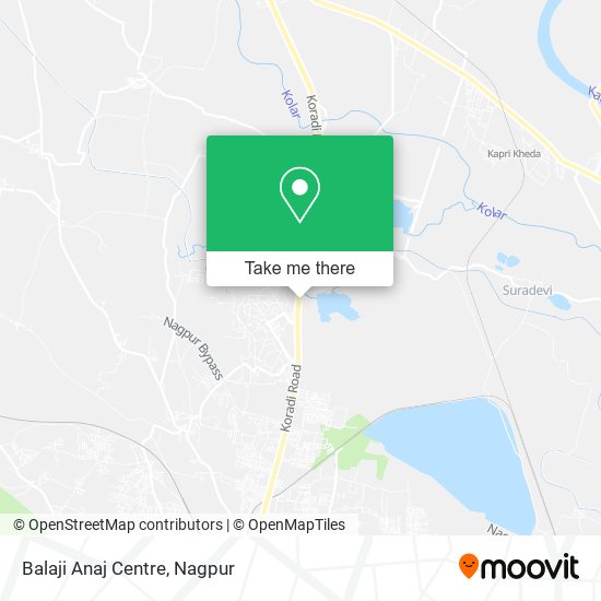 Balaji Anaj Centre map