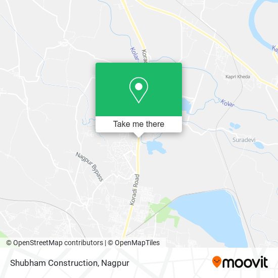 Shubham Construction map