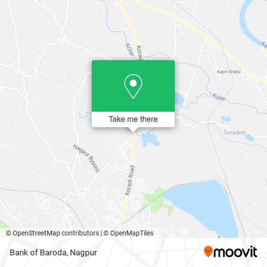 Bank of Baroda map