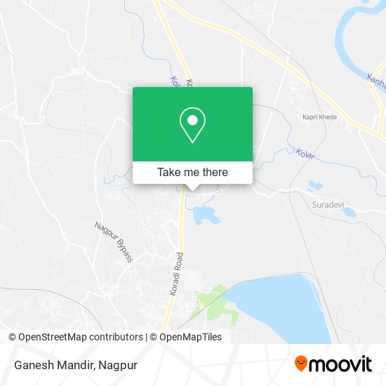 Ganesh Mandir map