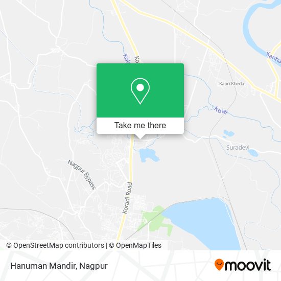 Hanuman Mandir map