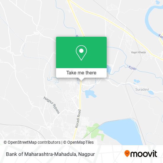 Bank of Maharashtra-Mahadula map