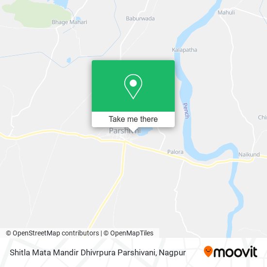 Shitla Mata Mandir Dhivrpura Parshivani map