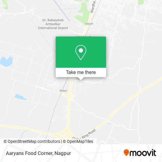 Aaryans Food Corner map