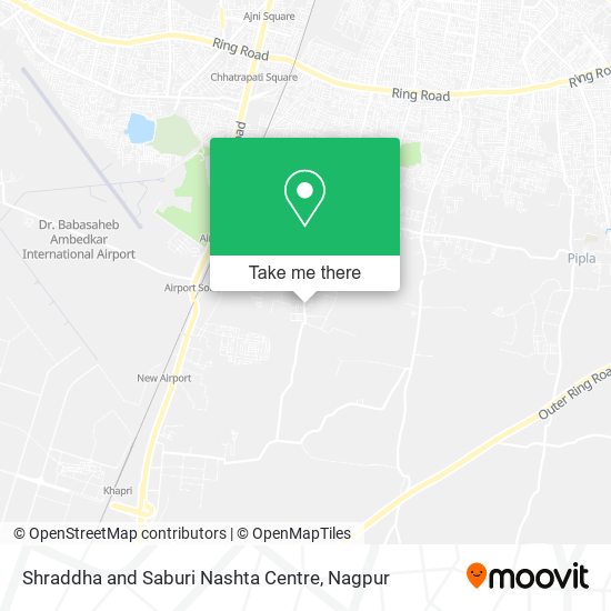 Shraddha and Saburi Nashta Centre map