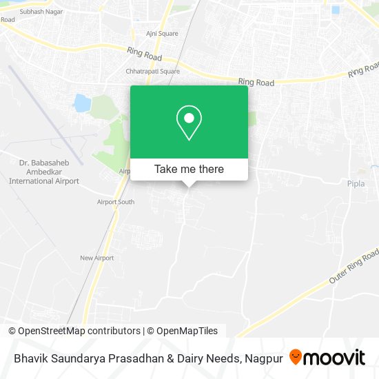 Bhavik Saundarya Prasadhan & Dairy Needs map