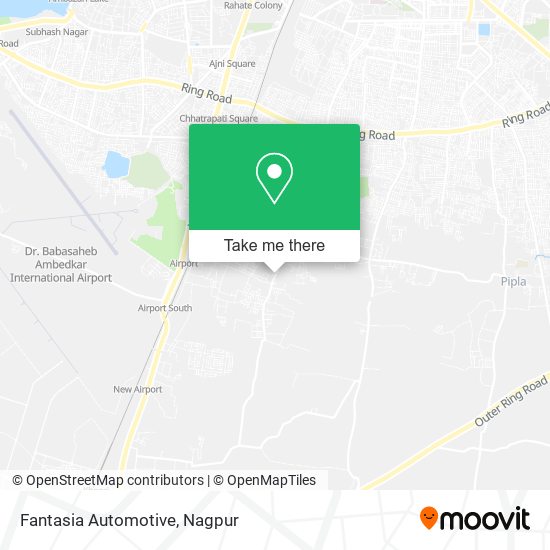 Fantasia Automotive map