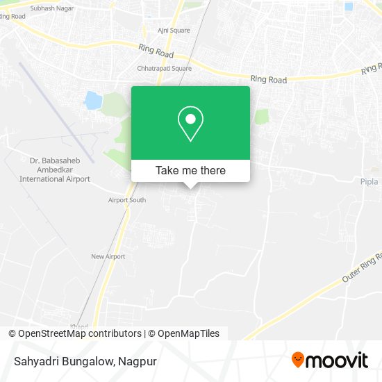 Sahyadri Bungalow map