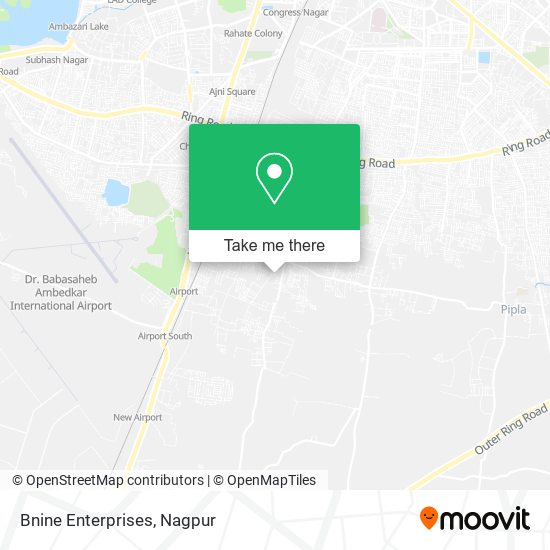 Bnine Enterprises map