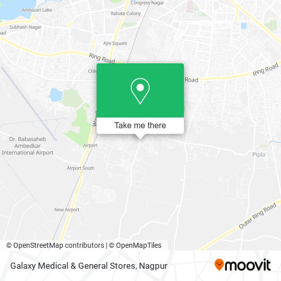 Galaxy Medical & General Stores map