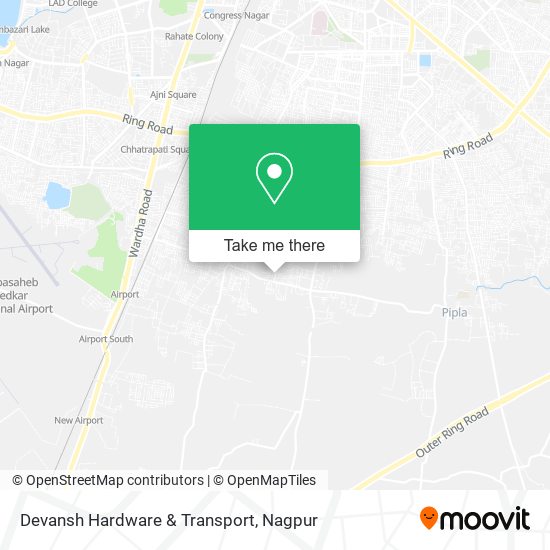 Devansh Hardware & Transport map