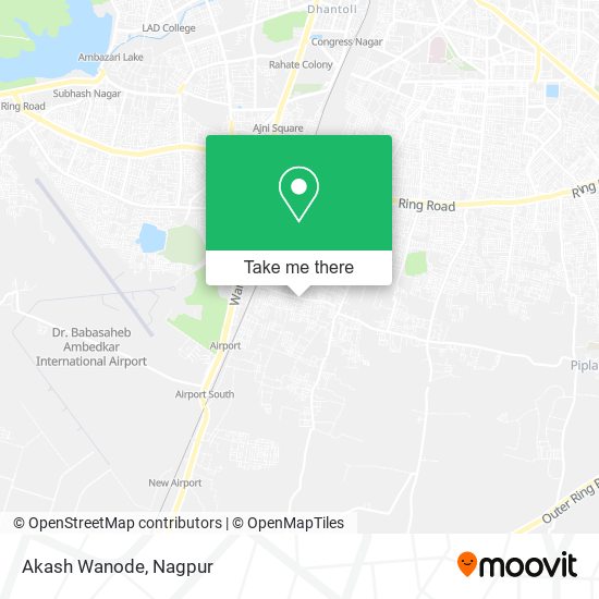 Akash Wanode map