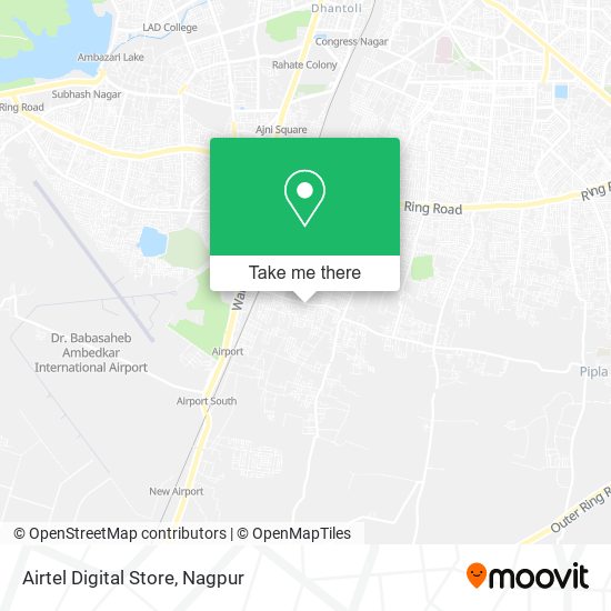 Airtel Digital Store map