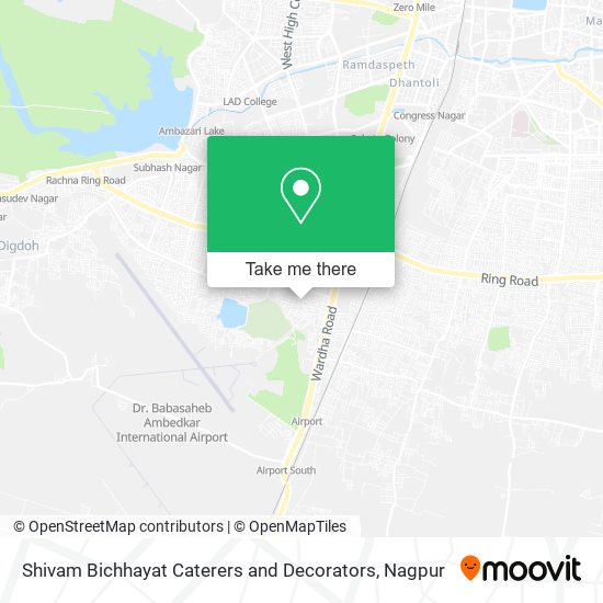 Shivam Bichhayat Caterers and Decorators map