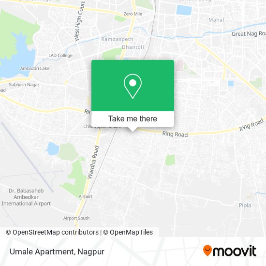 Umale Apartment map