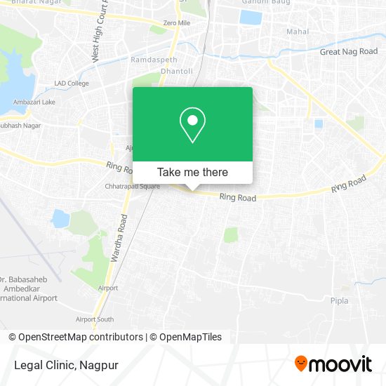 Legal Clinic map