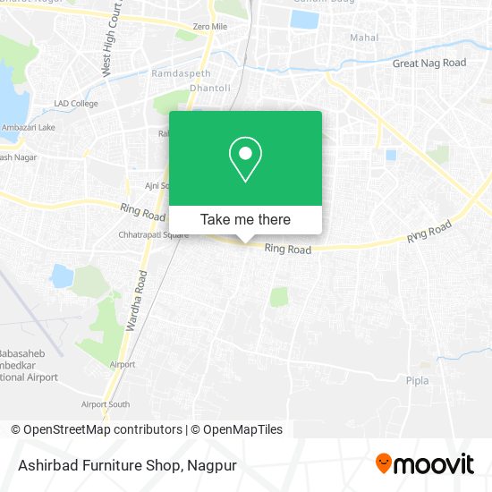 Ashirbad Furniture Shop map