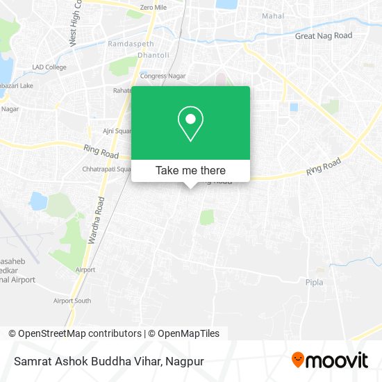 Samrat Ashok Buddha Vihar map