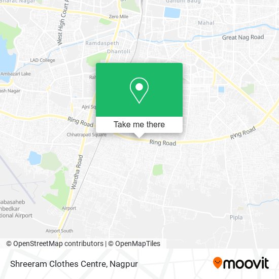 Shreeram Clothes Centre map