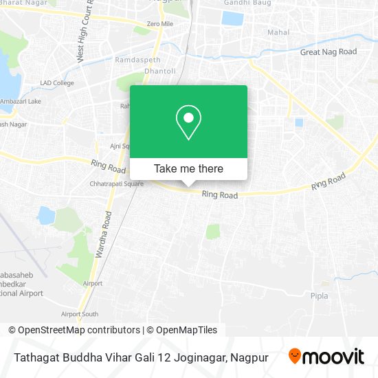 Tathagat Buddha Vihar Gali 12 Joginagar map