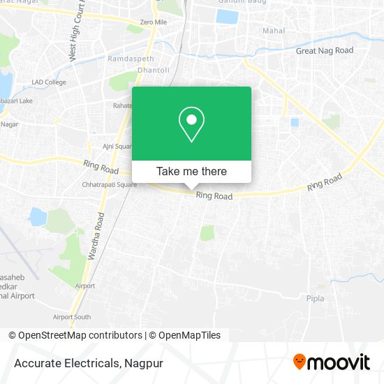 Accurate Electricals map