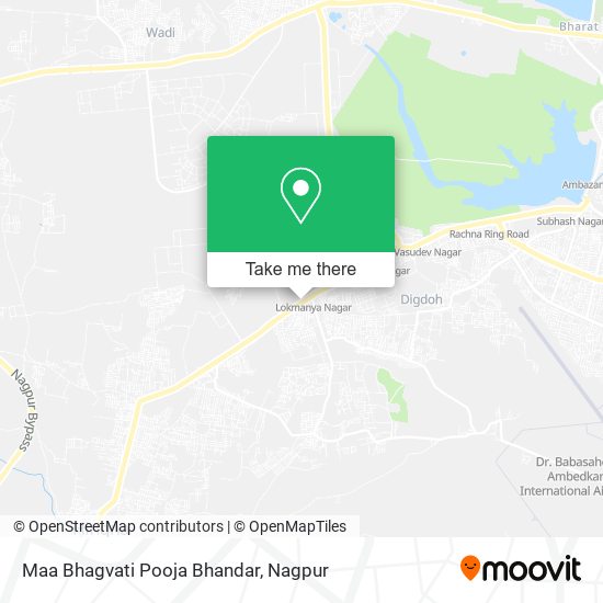 Maa Bhagvati Pooja Bhandar map