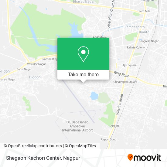 Shegaon Kachori Center map