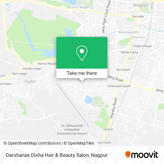 Darshanas Disha Hair & Beauty Salon map