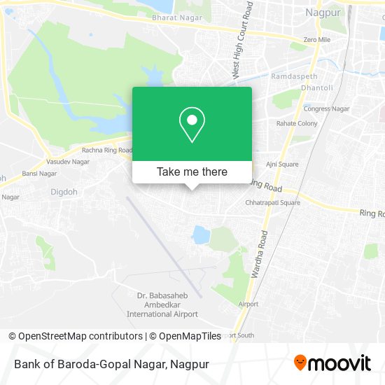 Bank of Baroda-Gopal Nagar map